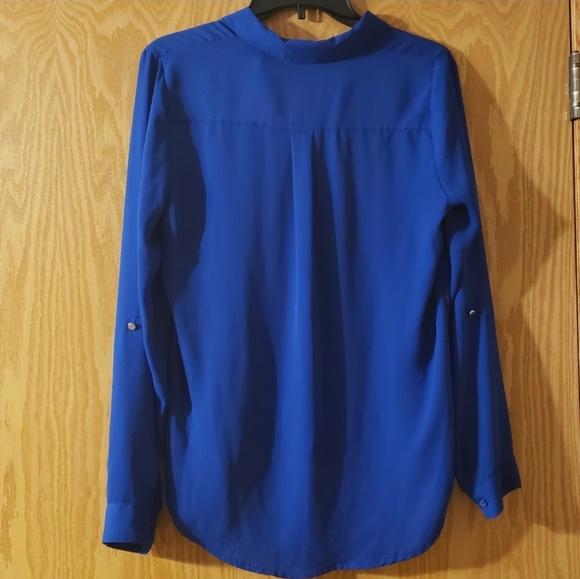 Apt. 9 Collared, Button Down Blouse - Picture 4 of 11